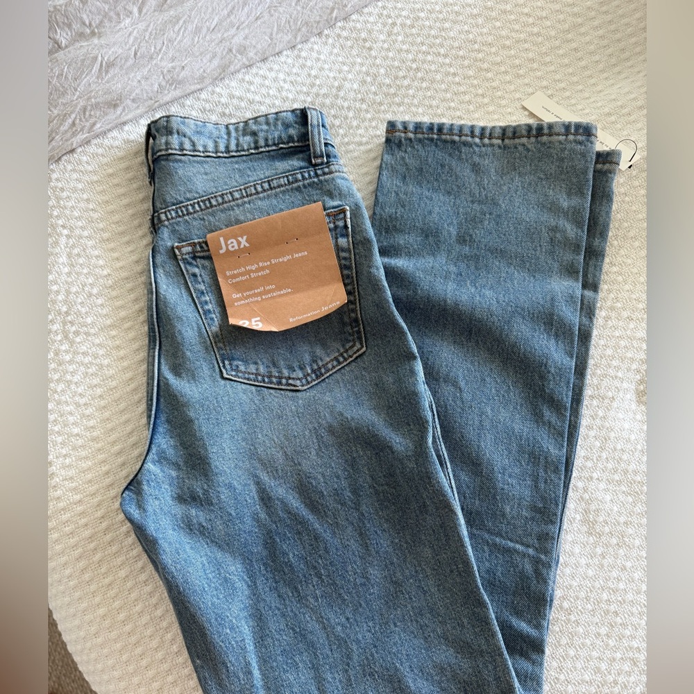Reformation Jax Straight Jeans